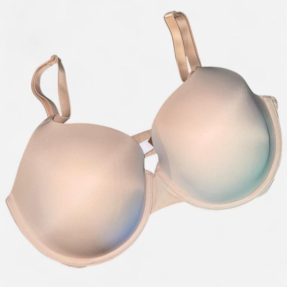 VS PINK Cream Nude Full-Coverage Lined Push-Up Bra NWT - Size 36DDD